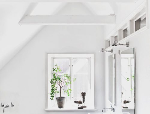Stijlvolle badkamer van Zweedse interieurstyliste Jenny