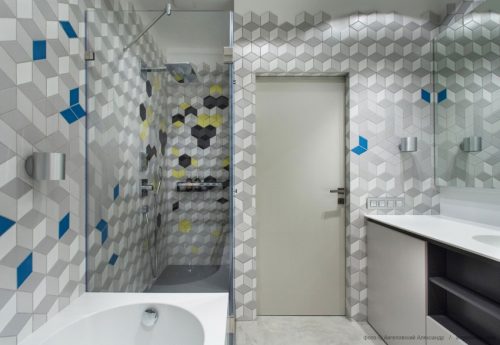 Stoere moderne badkamer door Azovskiy & Pahomova Architects