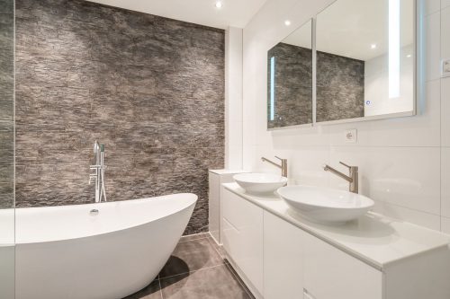 De turn-key badkamer