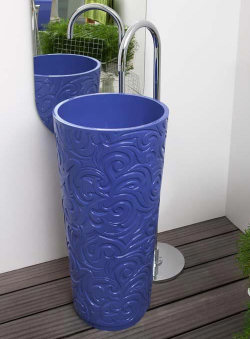 Vrijstaande wastafel van Regia