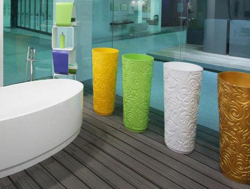 Vrijstaande wastafel van Regia