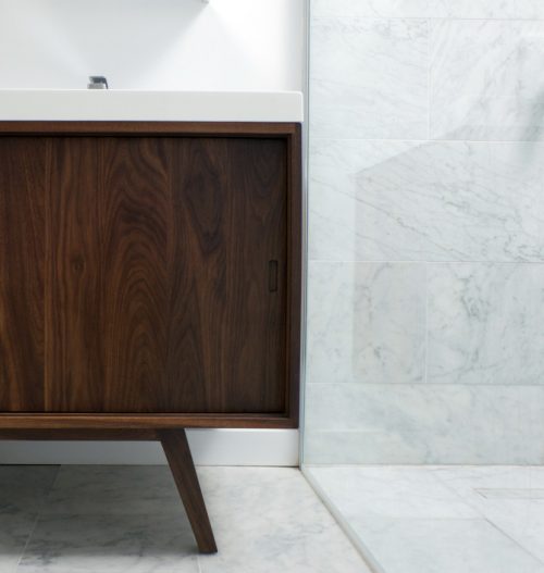 Vintage badkamermeubel van Mitz Takahashi