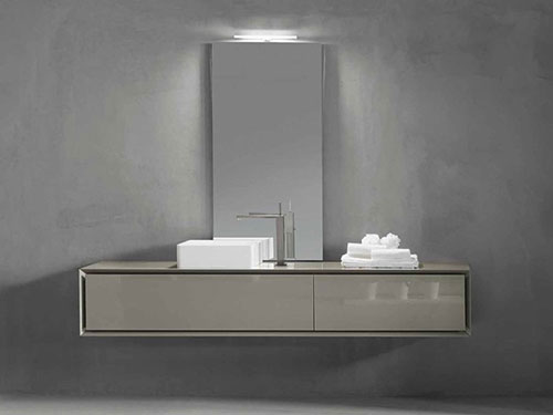 Zwevende badkamermeubel K.ONE