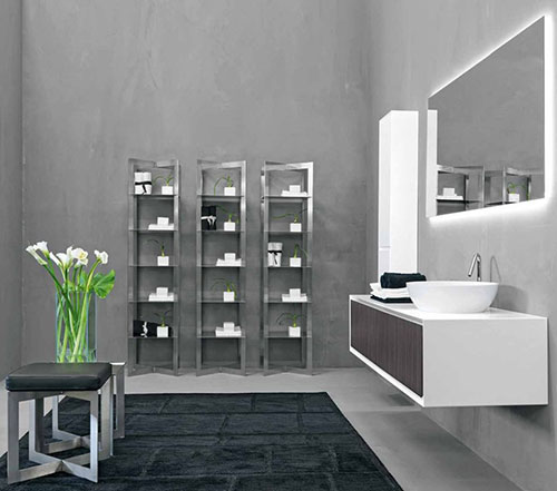 Zwevende badkamermeubel K.ONE