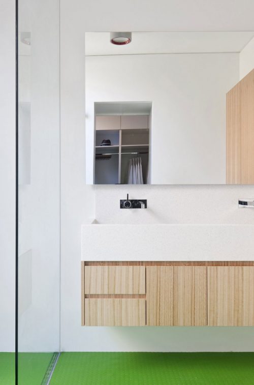 Zwevende badkamermeubel